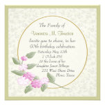 Pretty Ladies Birthday party Invitation