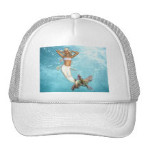Pretty Mermaid  Baseball Hat