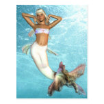 Pretty Mermaid  Postcard