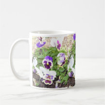 Pretty Pansies Coffee Mug