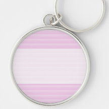 Pretty Pastel Pink Stripes. Keychains