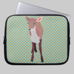 Pretty Pink Fawn Computer Sleeve laptop sleeves