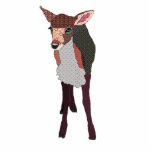 Pretty Pink Fawn Sculpture photo sculptures