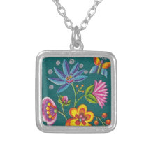Pretty Polish Stamp Necklace