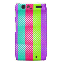 Pretty Polka Dots Motorola Droid RAZR Cover