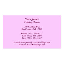 Pretty Posies Business Card Template