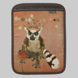 Pretty Princess Lemur Pink Stardust Rickshaw Sleev ipad sleeves