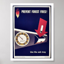 Prevent Forest Fires Poster