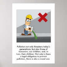 Preventing Pollution 001 Posters
