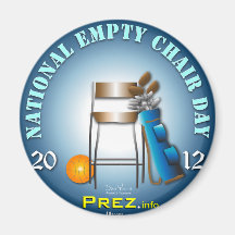 PREZ.info - Empty Chair 2 Magnet