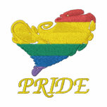 Pride HeART Embroidered Hoodie