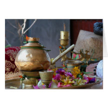 Priestess Paraphernalia Greeting Card
