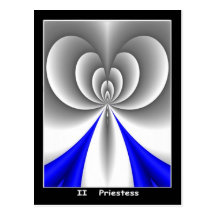 Priestess Tarot Card Postcards