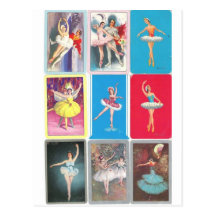 prima ballerina post cards