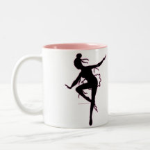 Prima Ballerina Silhouette Mug