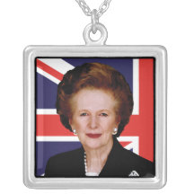 Prime Minister Margaret Thatcher Custom Necklace