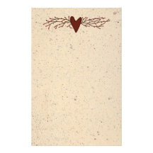 Primitive Heart Stationery