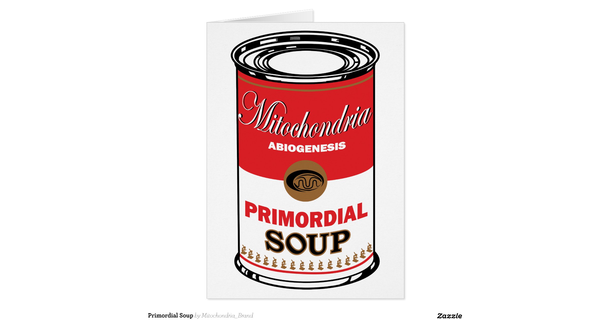 Primordial Soup Greeting Card | Zazzle