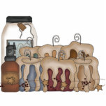 Primsy Candles Keychain Photo Cut Out