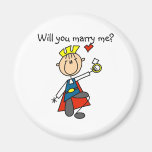 Prince Charming Will You Marry Me Magnet