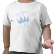 Prince Crown 1st Birthday Tshirts and gifts