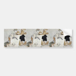 Prince of high by Teisai, Hokuba Ukiyoe Bumper Stickers