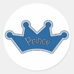 Prince Tees and Gifts Round Stickers