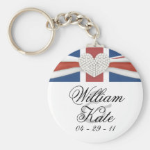 Prince William & Kate - Royal Wedding Souvenir Key Chains