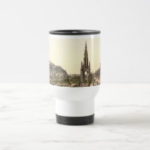 Princes Street, the Castle, and Scott Monument Coffee Mug