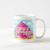 Princess and Ballerina Party Palace Mugs