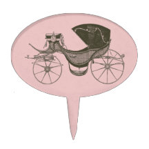 Princess Baby Shower Oval Cake Picks