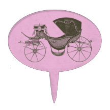 Princess Baby Shower Oval Cake Topper