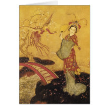 Princess Badoura Dulac Art Card