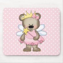 Princess Bear Mousepads