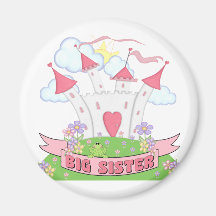 PRINCESS BIG SISTER MAGNET