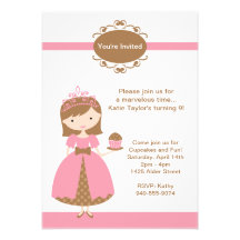 Princess Birthday Party Invitation