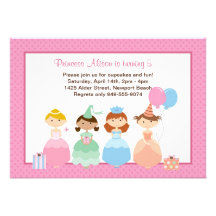 Princess Birthday Party Invitation