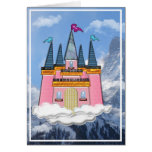Princess Castle in the Clouds in the Mountains cards