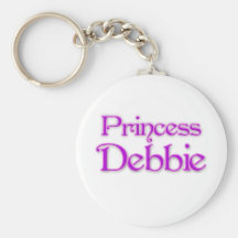 Princess Debbie Key Chain