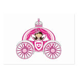 Princess in Royal Carriage Bookmark Business Card