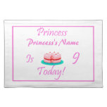 Princess is 9 Today Placemats