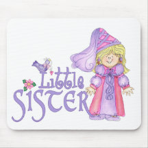 Princess Little Sister Mousepads