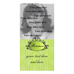 Princess Name Filigree Custom Photo Card