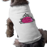 Princess Name Filigree Dog Tshirt