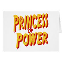 Princess Of  Power-Greeting Card