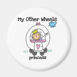 Princess Other Wheels Fridge Magnets