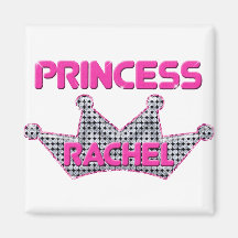 Princess Rachel Refrigerator Magnets