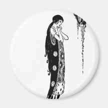 princess refrigerator magnet