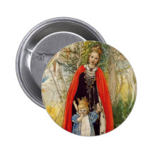 Princess Spring Mother and Daughter Button