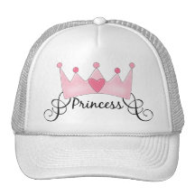 Princess with Crown - Customise! Trucker Hat